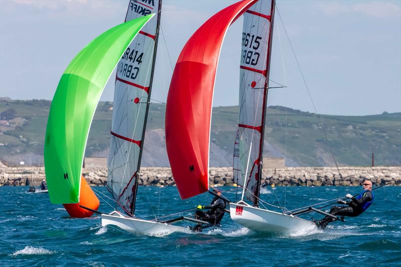 Richard Smith, Castle Cove Open 2025 photo copyright Tim Olin / www.olinphoto.co.uk taken at Castle Cove Sailing Club and featuring the Musto Skiff class