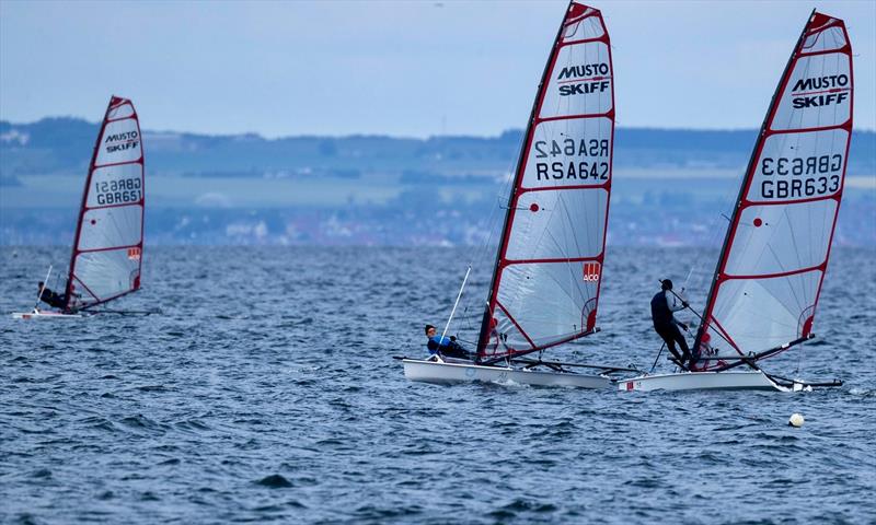 Musto Skiffs racing - ELYC Regatta 2025 - photo © Steve Fraser