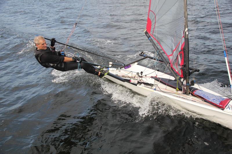 Stuart Walker - Musto Skiff Chanonry Open 2025 photo copyright Stuart Brown taken at Chanonry Sailing Club and featuring the Musto Skiff class