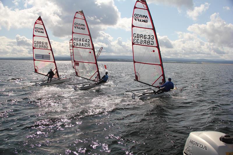 Musto Skiff Chanonry Open 2025 photo copyright Stuart Brown taken at Chanonry Sailing Club and featuring the Musto Skiff class