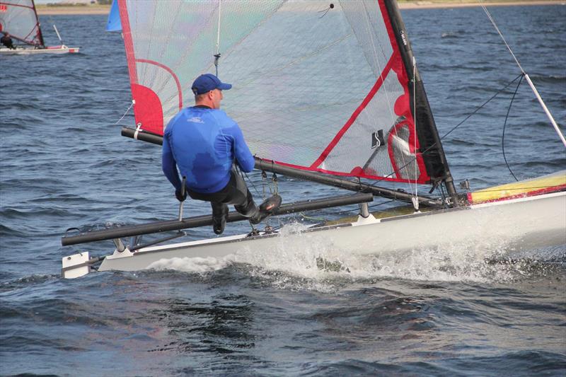 Jono Shelley - Musto Skiff Chanonry Open 2025 photo copyright Stuart Brown taken at Chanonry Sailing Club and featuring the Musto Skiff class