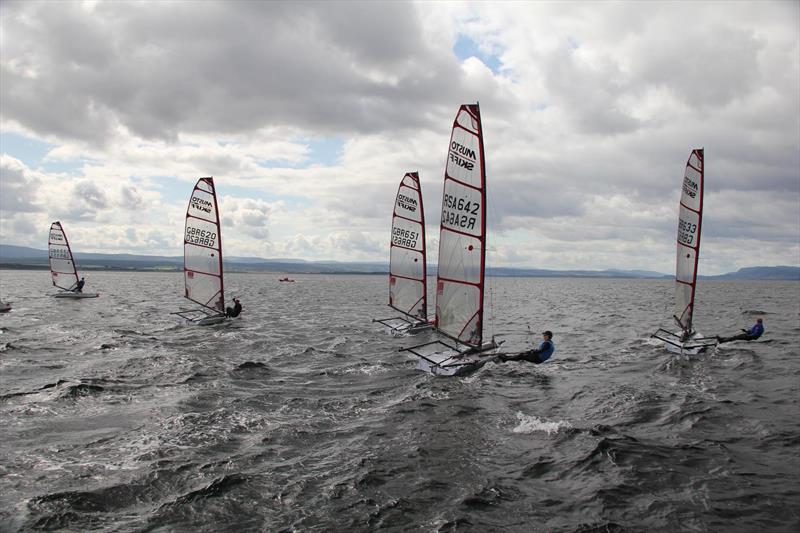 Fleet racing - Musto Skiff Chanonry Open 2025 - photo © Stuart Brown