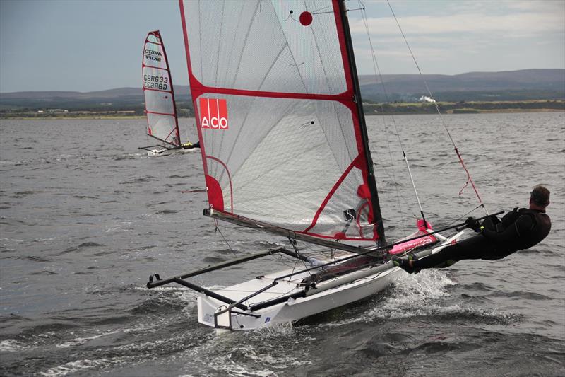 Jamie Hilton - Musto Skiff Chanonry Open 2025 - photo © Stuart Brown