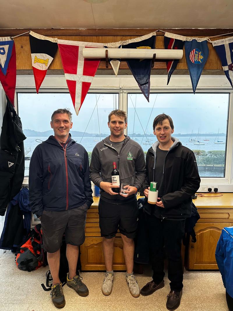 Top three Musto Skiffs at the Loch Lomond Dinghy Open - photo © Aaron Marshall