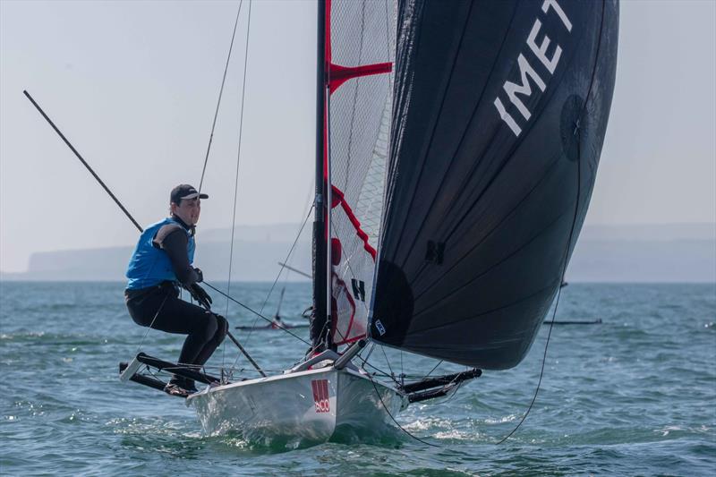 Euan Hurter - 2025 Noble Marine Musto Skiff UK Nationals, day 2 - photo © Tim Olin / www.olinphoto.co.uk