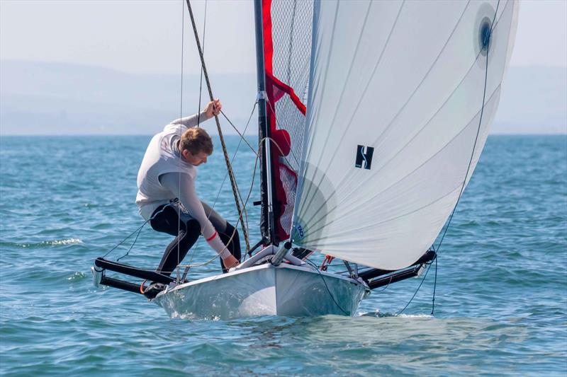 Sam Barker - 2025 Noble Marine Musto Skiff UK Nationals, day 2 - photo © Tim Olin / www.olinphoto.co.uk