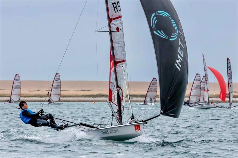 Euan Hurter photo copyright Tim Olin / www.olinphoto.co.uk taken at  and featuring the Musto Skiff class