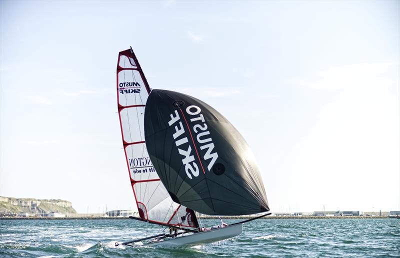 Musto Skiff small Mainsail X photo copyright Richard Bowers taken at  and featuring the Musto Skiff class