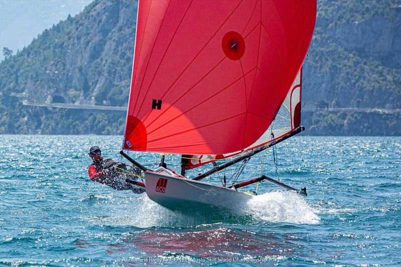 ACO 12th Musto Skiff World Championship 2023 in Torbole, Lake Garda - photo © Annamaria Ramy