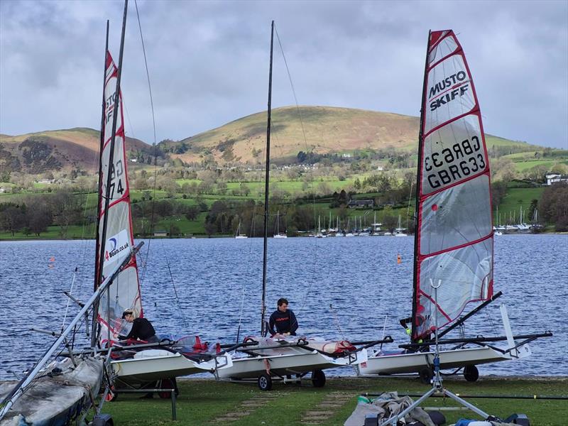 UK Musto Skiff Training Weekend at Ullswater