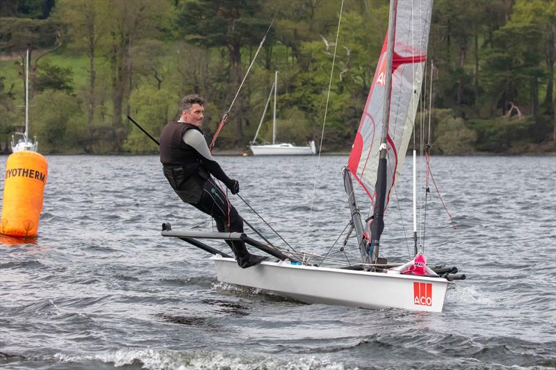 Jamie Hilton during the Daffodil Regatta 2026 at Ullswater - photo © Tim Olin / www.olinphoto.co.uk