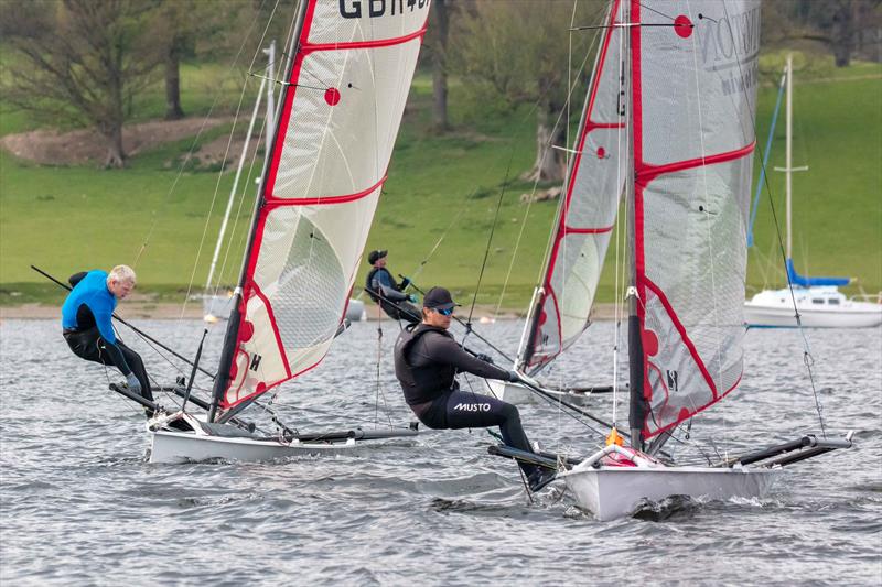 Rob Richardson (front) and Josh Moran during the Daffodil Regatta 2026 at Ullswater - photo © Tim Olin / www.olinphoto.co.uk