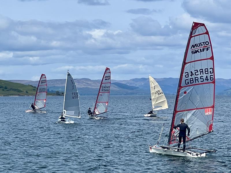 Musto Skiffs at the Largs One Design Regatta 2026 - photo © MSCA