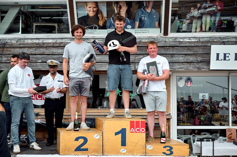 Rob Richardson wins the ACO Musto Skiff World Championship 2026 photo copyright Antoine Dujoncquoy taken at Yacht Club de Carnac and featuring the Musto Skiff class