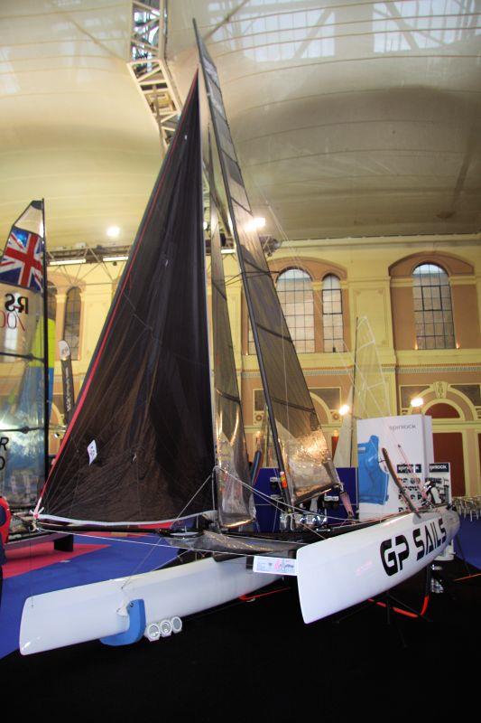 Nacra F20 FCS at the RYA Suzuki Dinghy Show photo copyright Mark Jardine taken at RYA Dinghy Show and featuring the Nacra class