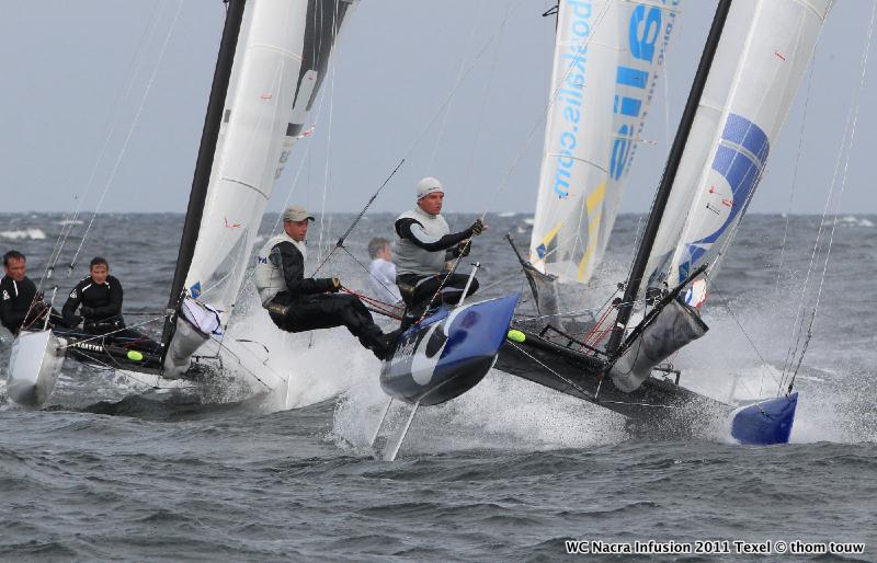 Nacra Infusion Worlds and Nacra championship day 2 photo copyright Thom Touw taken at  and featuring the Nacra class