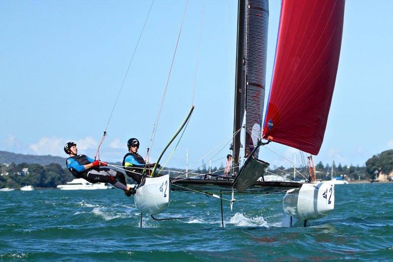 Nacra 20's  will be used for the inaugural Foiling Match racing Championship in mid-January 2020 photo copyright Royal New Zealand Yacht Squadron taken at Royal New Zealand Yacht Squadron and featuring the Nacra class