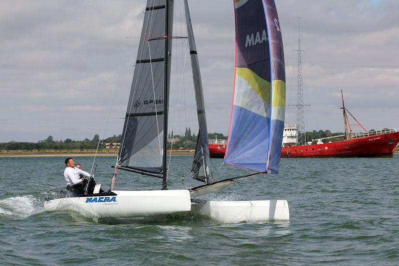 Stone Week 2022 photo copyright Nick Champion / www.championmarinephotography.co.uk taken at Stone Sailing Club and featuring the Nacra class