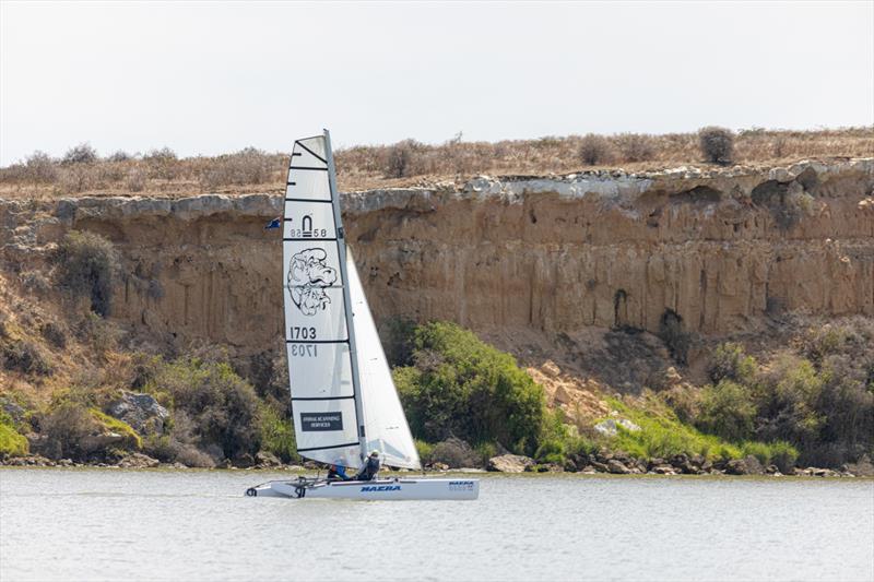 Goolwa-Milang Regatta Weekend photo copyright Nathan Richmond taken at Goolwa Regatta Yacht Club and featuring the Nacra class