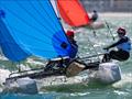 Junior sailors are invited to Experience Performance Sailing at a Fast & Fun Festival. © Allison Chenard / US Sailing