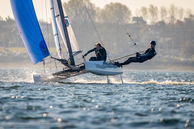 Nacra 15 Inlands at the 2018 Grafham Catamaran Open - photo © Gordon Upton / www.guppypix.com