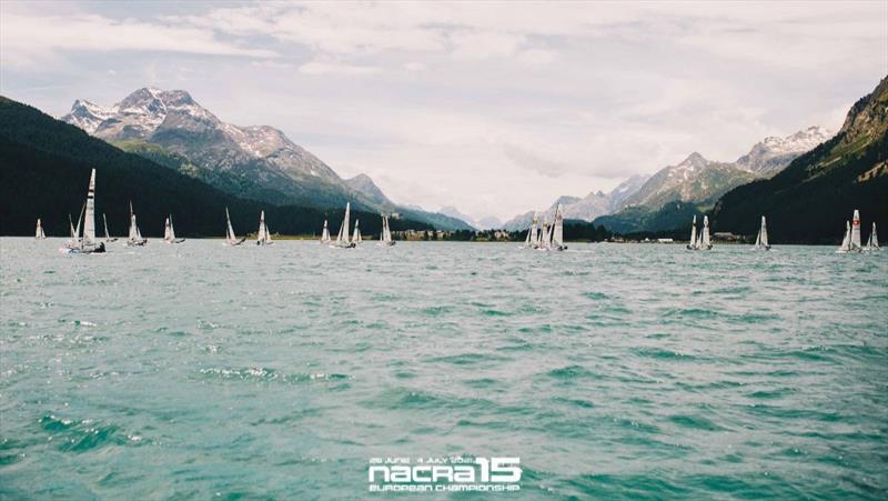 2021 Nacra 15 Europeans photo copyright Guillaume Fischer taken at Segel-Club St. Moritz and featuring the Nacra 15 class