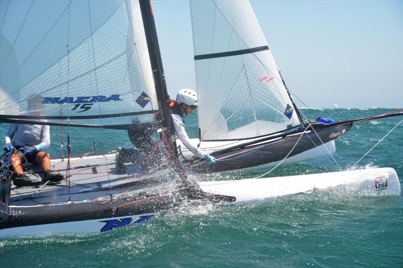 U.S. Youth Sailing Championships photo copyright US Sailing taken at  and featuring the Nacra 15 class