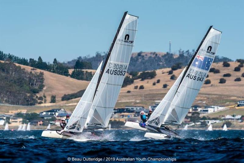 Day 1 - 2019 Australian Sailing Youth Championships - photo © Beau Outteridge