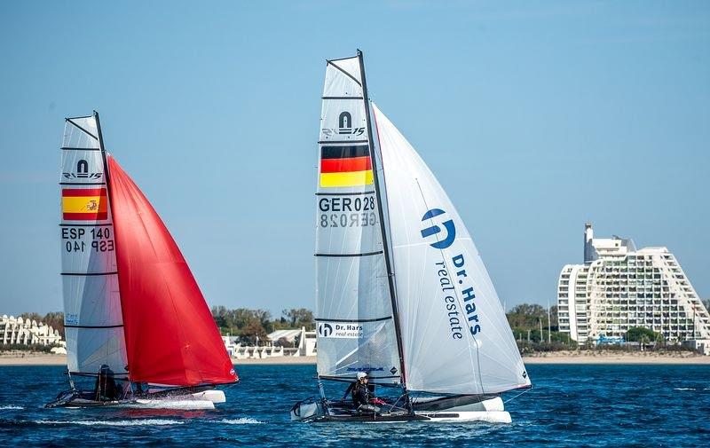 Nacra15 World Championships photo copyright Didier Hillaire taken at Yacht Club de la Grande Motte and featuring the Nacra 15 class