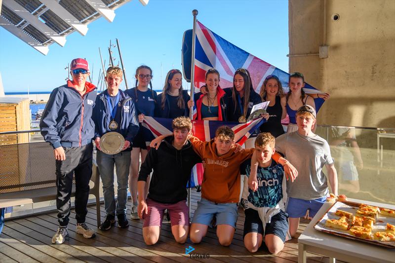 Team GBR at the Nacra 15 European Super Series event in Barcelona - photo © Óscar Torveo / Barcelona International Sailing Centre