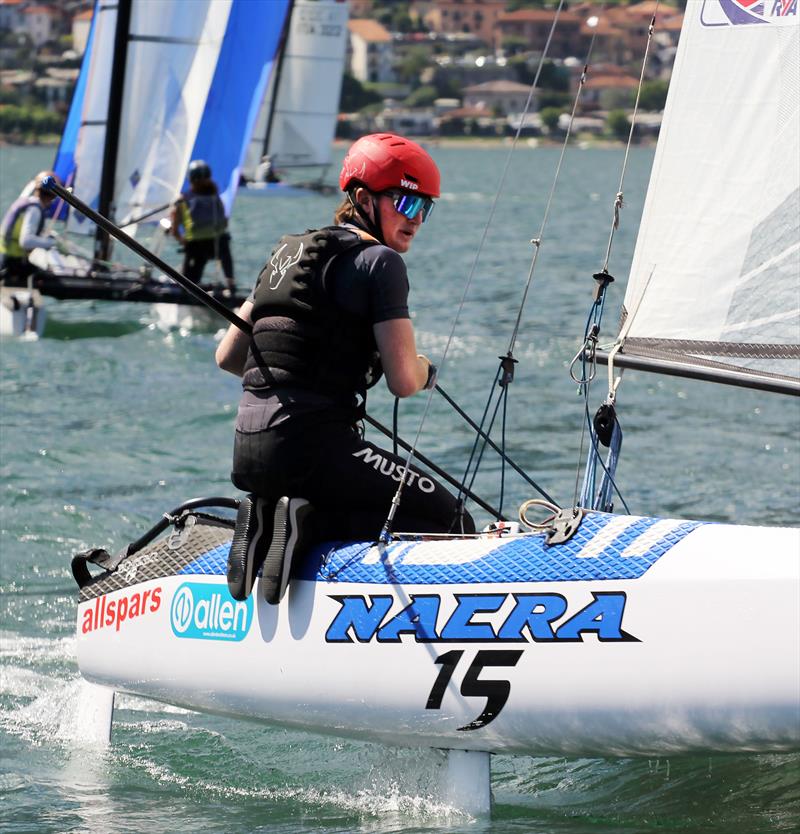 Nacra 50 Year Anniversary Championships at Gravedona, Italy photo copyright Nick Champion / www.championmarinephotography.co.uk taken at Centro Vela Alto Lario and featuring the Nacra 15 class