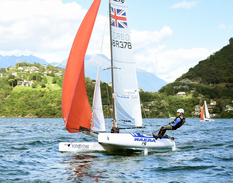 Nacra 50 Year Anniversary Championships at Gravedona, Italy photo copyright Nick Champion / www.championmarinephotography.co.uk taken at Centro Vela Alto Lario and featuring the Nacra 15 class
