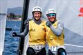 Nacra 17 gold for Ruggero Tita & Caterina Banti (ITA) in the 53rd Semaine Olympique Francais, Hyeres © Sailing Energy / FFVOILE