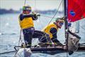 Jason Waterhouse and Lisa Darmanin finished eighth in the Nacra 17 - 2023 Hyeres Regatta © Sailing Energy