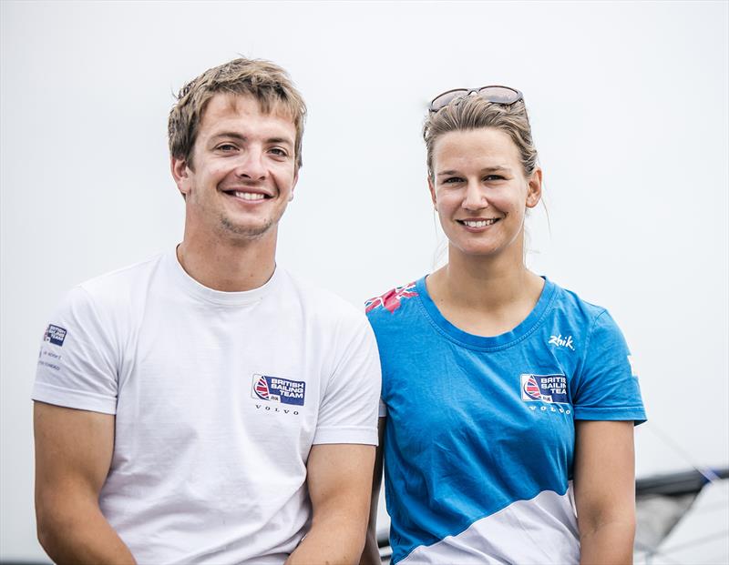 Ben Saxton and Nicola Groves photo copyright Jesus Renedo / Sailing Energy taken at  and featuring the Nacra 17 class