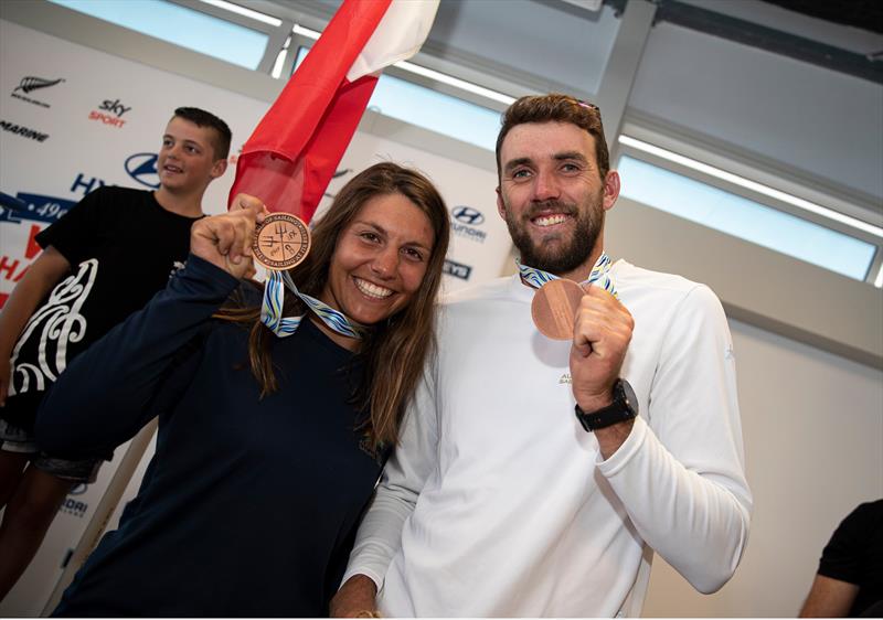 Jason Waterhouse and Lisa Darmanin - photo © Jesus Renedo / Sailing Energy 