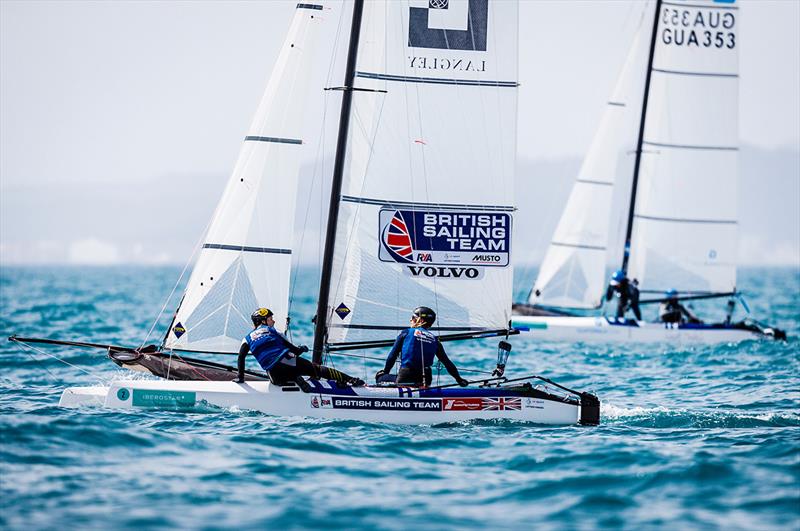 Ben Saxton / Nicola Boniface - 49th Trofeo Princesa Sofia Iberostar photo copyright Tomas Moya / Trofeo Princesa Sofia Iberostar taken at  and featuring the Nacra 17 class