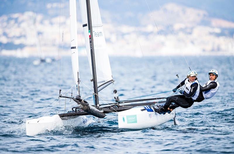 Tita/Banti (ITA 3) - Nacra 17  - 49th Trofeo Princesa Sofia Iberostar 2018 - photo © Tomas Moya / Trofeo Princesa Sofía Iberostar