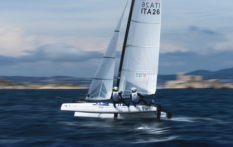 2018 World Cup Series Final - Ruggero Tita & Caterina Marianna Banti (ITA) - Nacra 17 - photo © Pedro Martinez/Sailing Energy/World Sailing