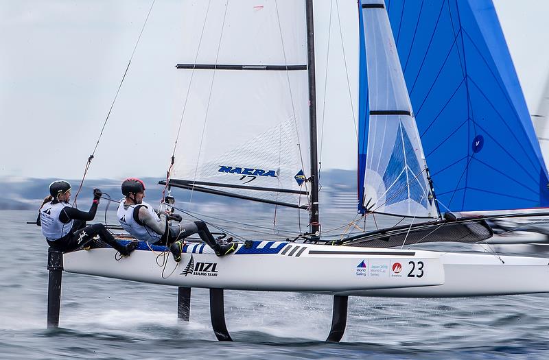  (NZL) - Sailing World Cup - Enoshima - Day 2 - September 12, 2018 - photo © Jesus Renedo / Sailing Energy