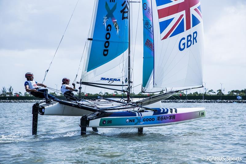 2018 Shanghai Cup - Day 1 photo copyright ICARUS Sports taken at  and featuring the Nacra 17 class