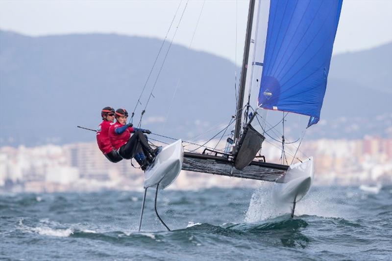 Nacra 17, 49er and 49erFX European Championship photo copyright Lloyd Images / RYA taken at Weymouth & Portland Sailing Academy and featuring the Nacra 17 class