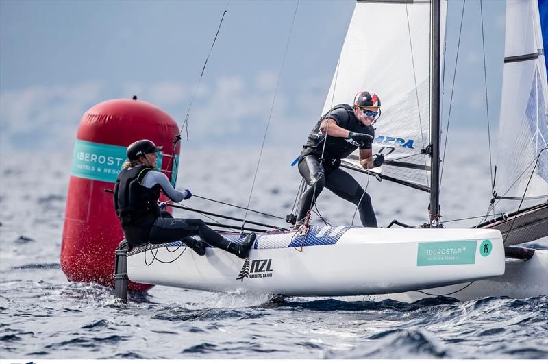 Gemma Jones - Nacra 17 - NZL Sailing Team - Trofeo Princesa Sofia Iberostar - Day 2 - April 2, 2019 - photo © Sailing Energy