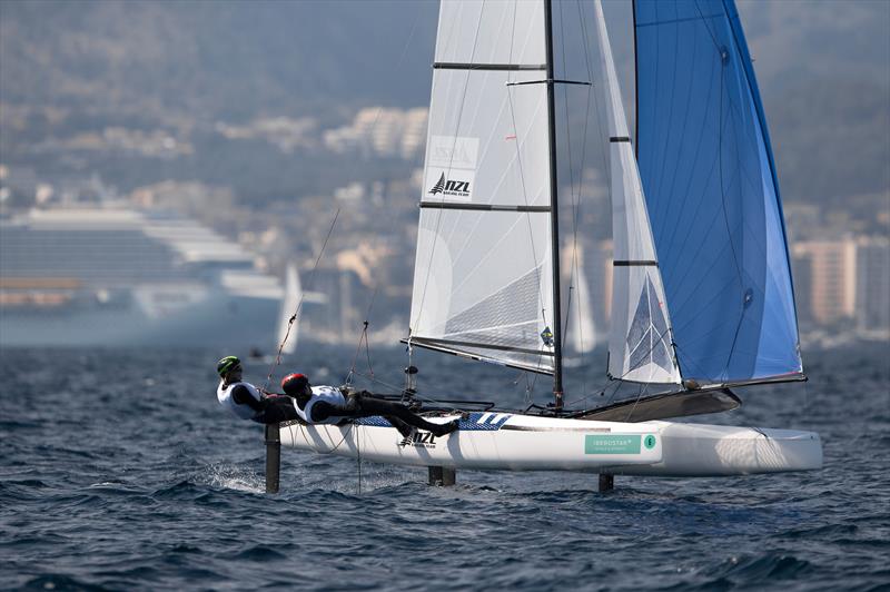  - NZL Sailing Team - Trofeo Princesa Sofia Iberostar - Day 2 - April 2, 2019 photo copyright Sailing Energy taken at Real Club Náutico de Palma and featuring the Nacra 17 class