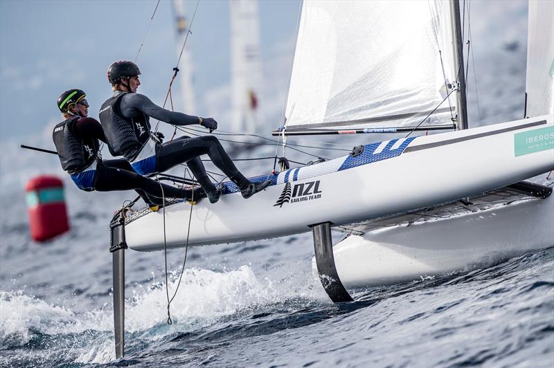  - NZL Sailing Team - Trofeo Princesa Sofia Iberostar - Day 2 - April 2, 2019 photo copyright Sailing Energy taken at Real Club Náutico de Palma and featuring the Nacra 17 class