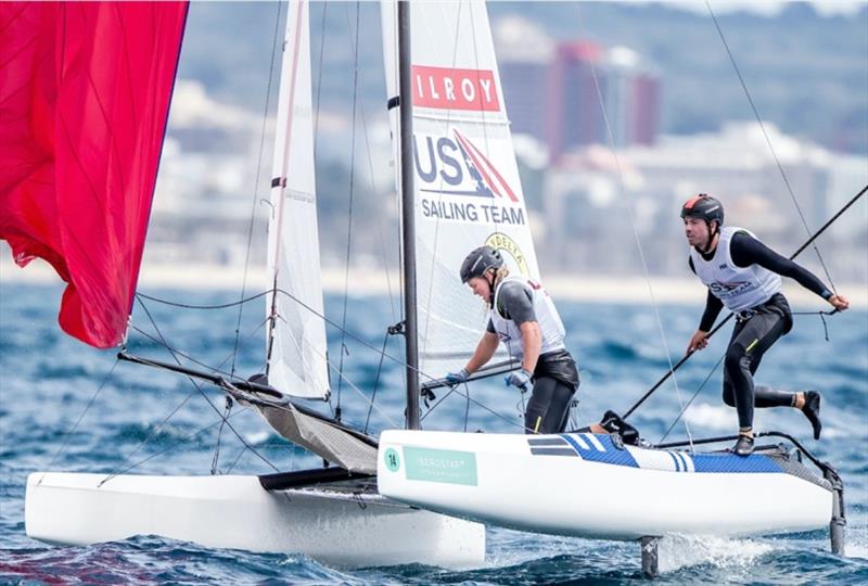 U.S. Pan American Games Sailing Team photo copyright US Sailing taken at  and featuring the Nacra 17 class