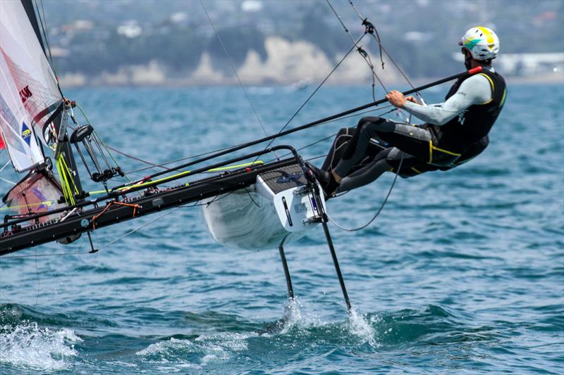 Nacra 17 - Hyundai World Championships, Oceania Championship, Day 2, November 26, 2019, Royal Akarana Yacht Club. - photo © Richard Gladwell / Sail-World.com