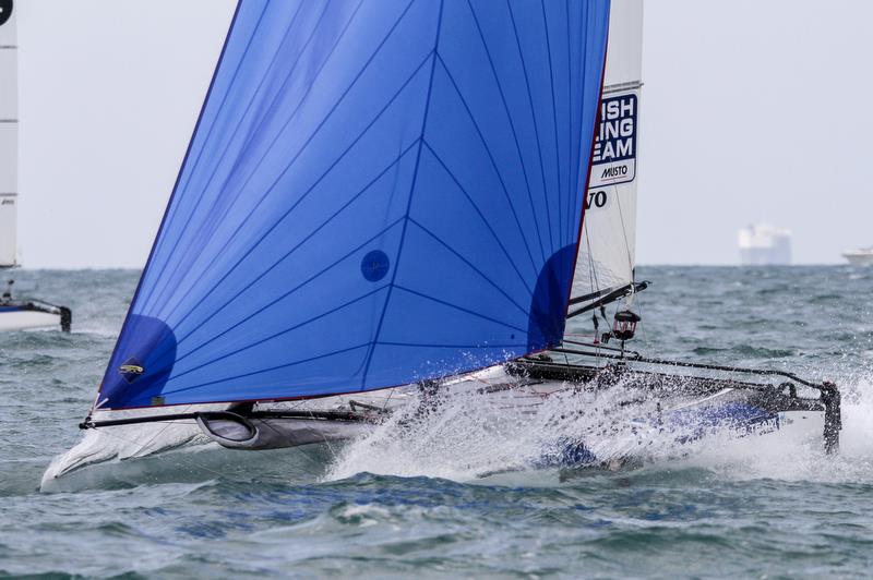 Nacra 17 - Hyundai Worlds - Day 4, December 6, 2019 , Auckland NZ - photo © Richard Gladwell / Sail-World.com