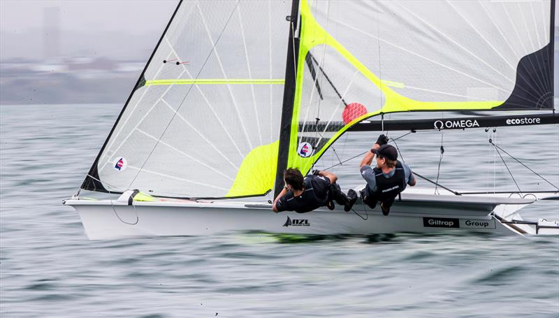  Peter Burling and Blair Tuke - 49er - Day 1 - 2020 World Championships - Royal Geelong Yacht Club - February 2020 - photo © Jesus Renedo / Sailing Energy / World Sailing