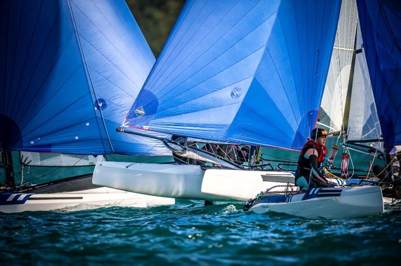 2020 Forward WIP 49er, 49erFX and Nacra 17 European Championship - Day 4 - photo © Tobias Stoerkle